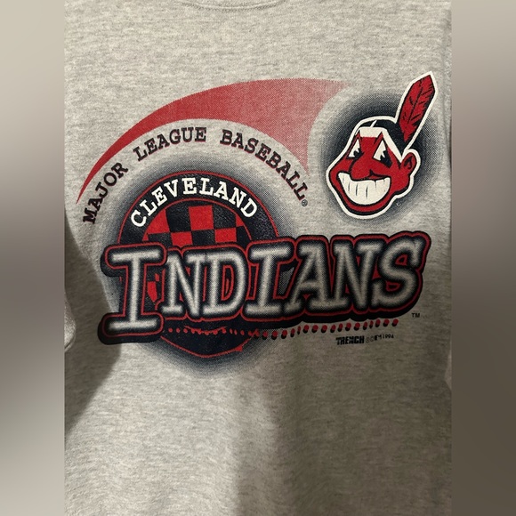 1994 Indians Crewneck (MADE IN USA) - Picture 2 of 4